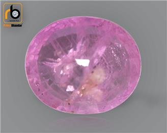 NATURAL  PINK SAPPHIRE  HEATED TREATED (OH) 2.74 cts. ( 9147 )
